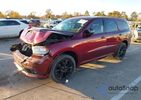 2018 Dodge Durango Gt Awd из США, поврежденный, VIN 1C4RDJDGXJC146320
